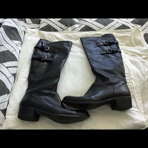 Sesto Meucci Black leather boots